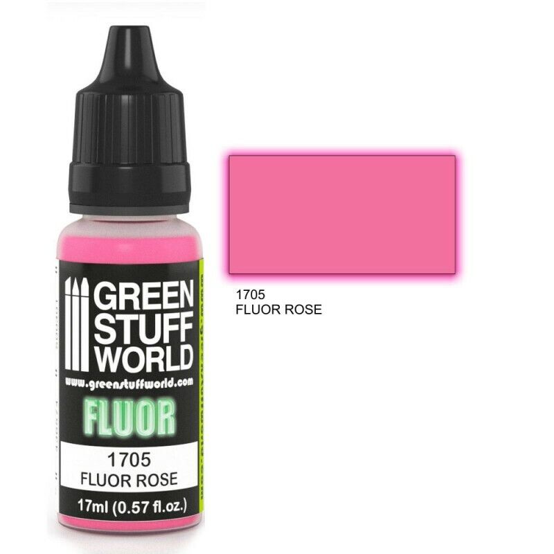 Green Stuff World Fluor Fluor Paint ROSE - Tistaminis