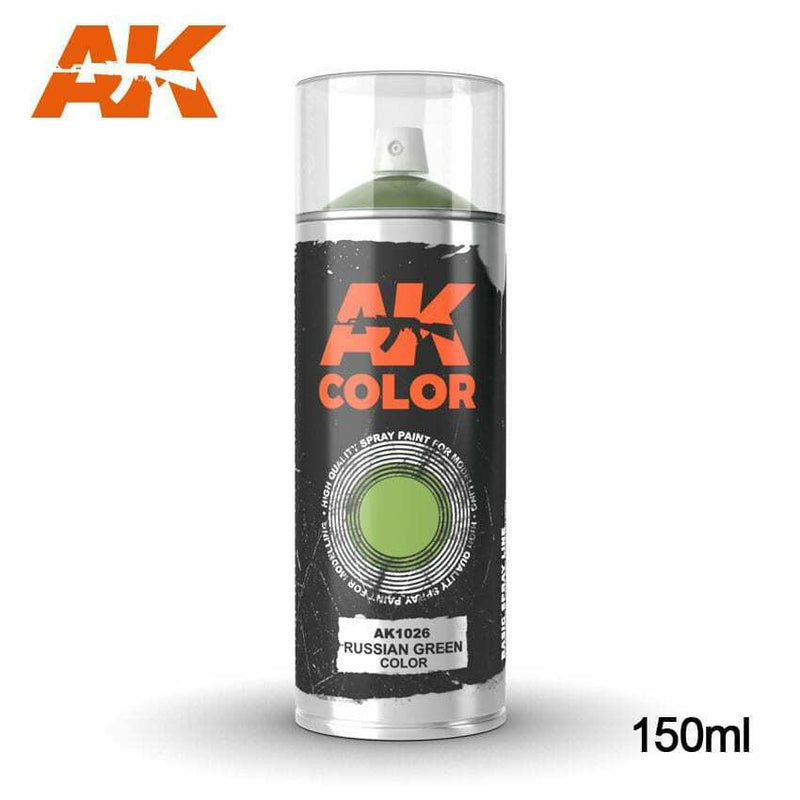 AK Interactive Russian Green color - Spray 150ml New - TISTA MINIS