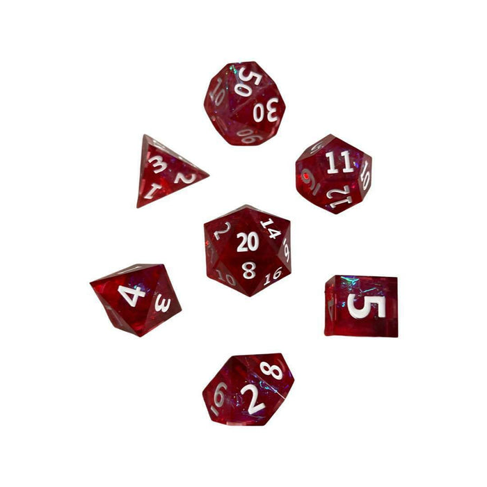 Dungeons and Dragons Dice - Candy Red - Tistaminis