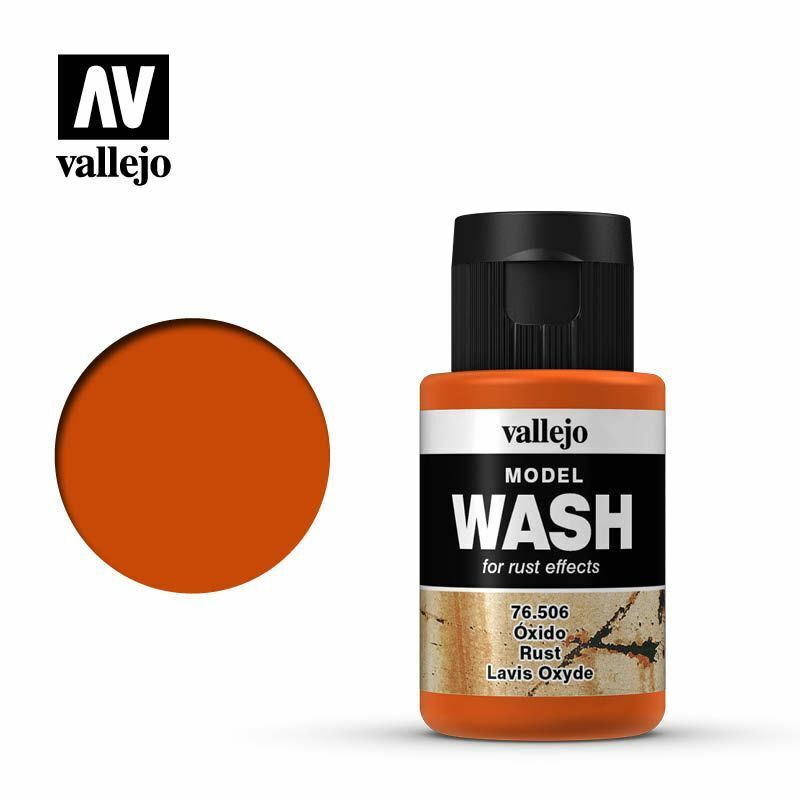 Vallejo Model Wash Rust (76.506) - Tistaminis
