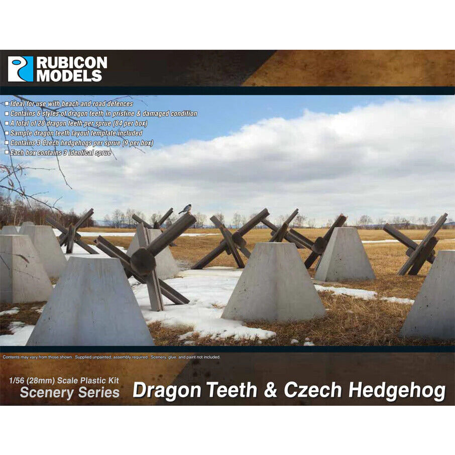 Rubicon Scenery Series: Dragon Teeth & Czech Hedgehog New - Tistaminis