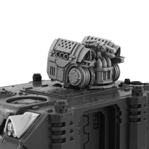 Wargame Exclusive IMPERIAL SMALL MISSILE LAUNCHER TURRET [CONVERSION SET] New - TISTA MINIS