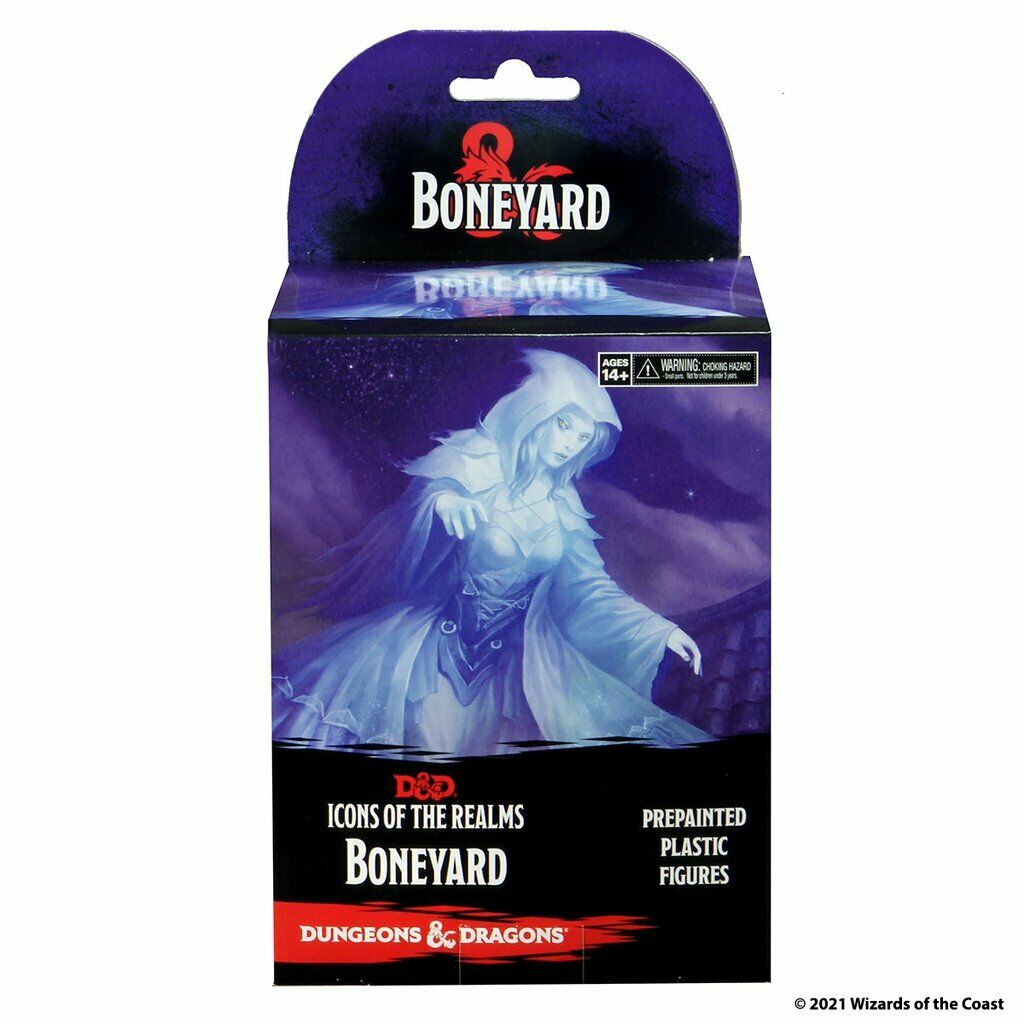 D&D Minis: Icons of the Realms: Set 18: Boneyard Booster Pack New - Tistaminis