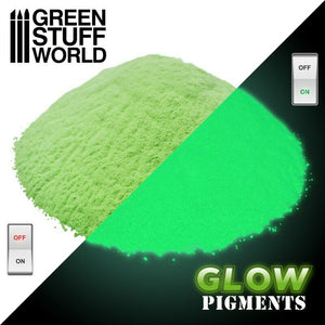 Green Stuff World Glow Pigments - SOUL GREEN New - TISTA MINIS