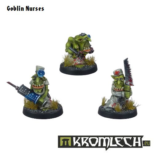 Kromlech Goblin Nurses New - TISTA MINIS