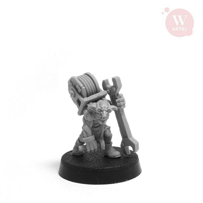 Artel Miniatures - Mekkanik with Matez 28mm New - TISTA MINIS