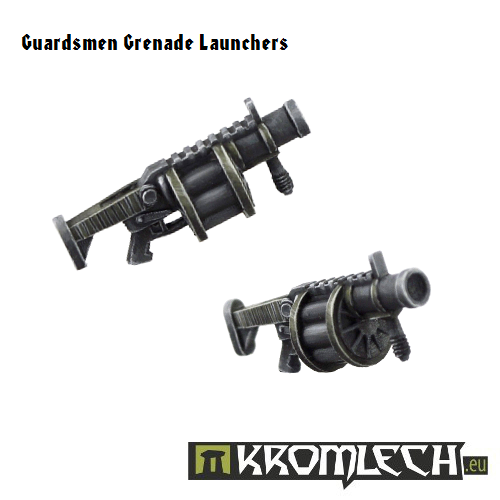 Kromlech Guardsmen Grenade Launchers New - TISTA MINIS