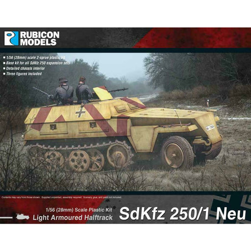 Rubicon German SdKfz 250/1 Neu (aka 250N) New - Tistaminis