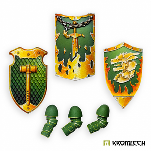 Kromlech	Dragonborn Thunder Shields (3) New - Tistaminis
