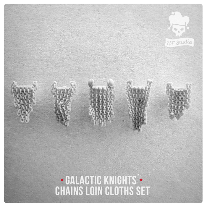 Artel W - KF Studio	Galactic Knights Chain Loin cloths Set#2 New - Tistaminis