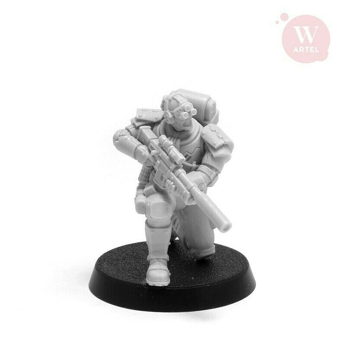 Artel Miniatures - Scout`n`Recon Squad with Heavy Weapon Specialist 32mm New - TISTA MINIS