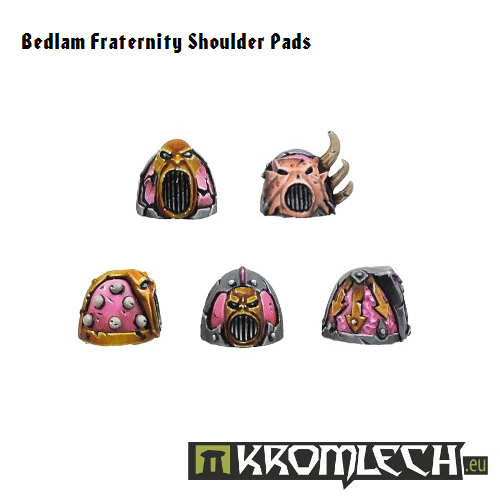 Kromlech Bedlam Fraternity Shoulder Pads New - TISTA MINIS