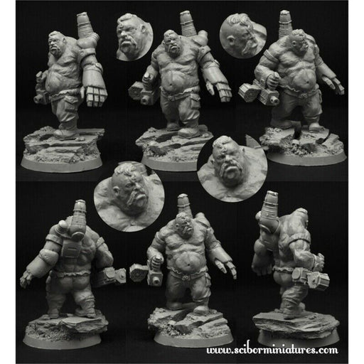 Scibor Miniatures 28mm SF Cossack Ogre #2 New - Tistaminis