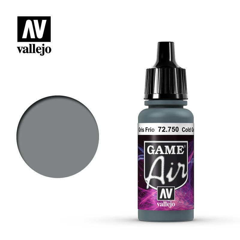 Vallejo Game Colour Paint Game Air Cold Grey (72.750) - Tistaminis