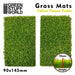 Green Stuff World Grass Mat Cutouts - Yellow Flower Field New - TISTA MINIS