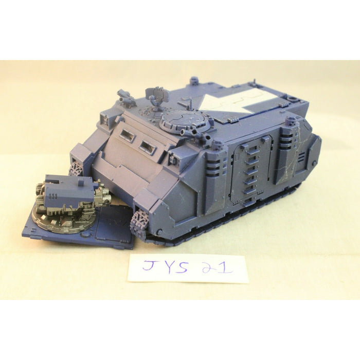 Warhammer Space Marine Ultramarines Rhino Razorback Pro Painted | TISTAMINIS