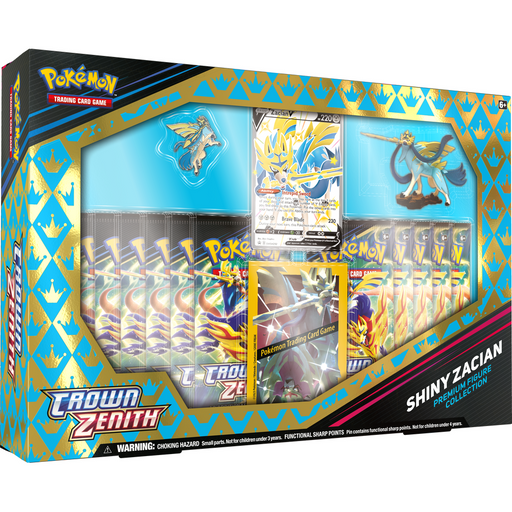 Pokemon Crown Zenith	Premium Figure Collection - Zacian V Jan 20 Pre-Order - Tistaminis