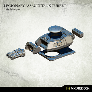 Kromlech Legionary Assault Tank Turret: Twin Minigun - TISTA MINIS