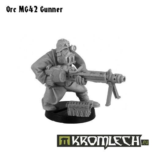 Kromlech Orc MG42 Gunner New - TISTA MINIS