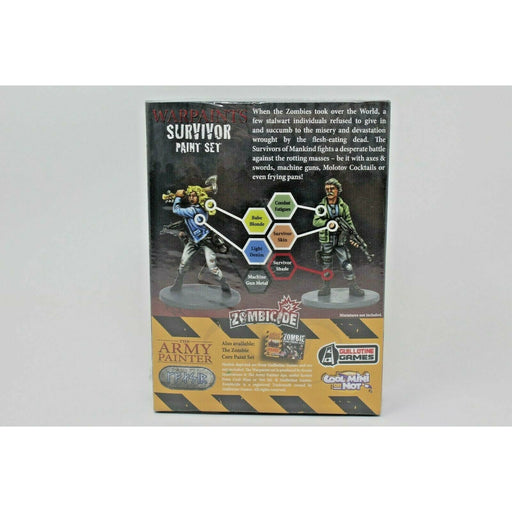 Zombicide Zombie Survivor Paint Set New - TISTA MINIS