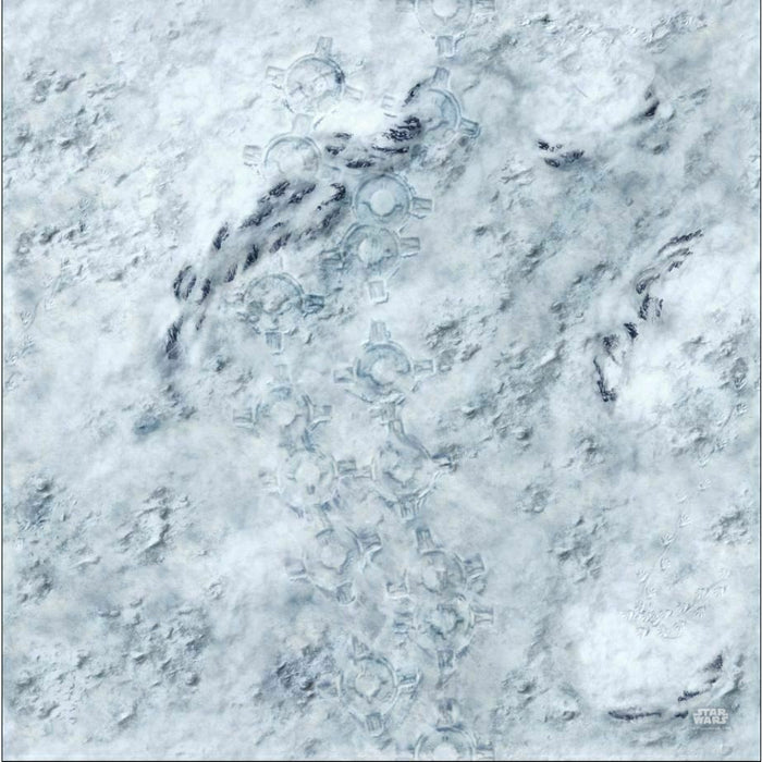 Star Wars Legion: Hoth Game Mat 3'x3' New - TISTA MINIS