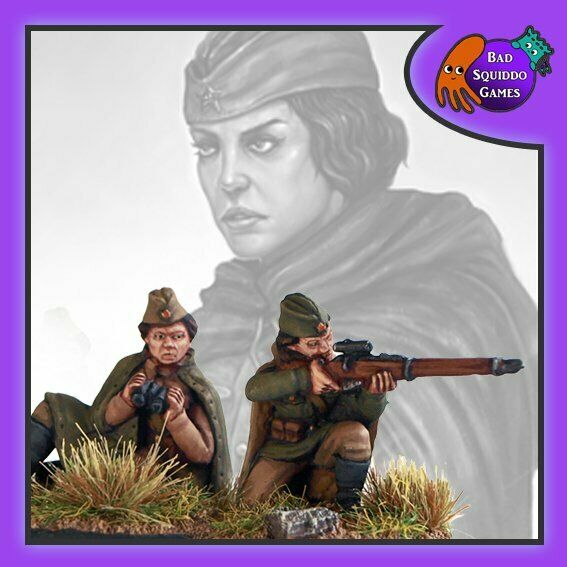 Bad Squiddo Games Soviet Sniper Team (Sitting) New - Tistaminis