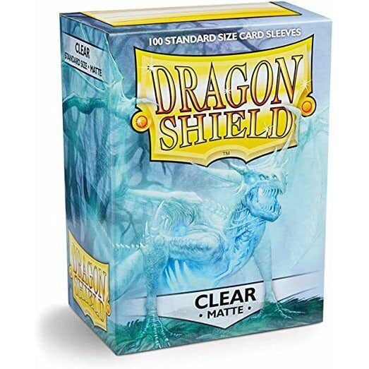 Dragon Shield Sleeves  Matte Clear(100) New - Tistaminis