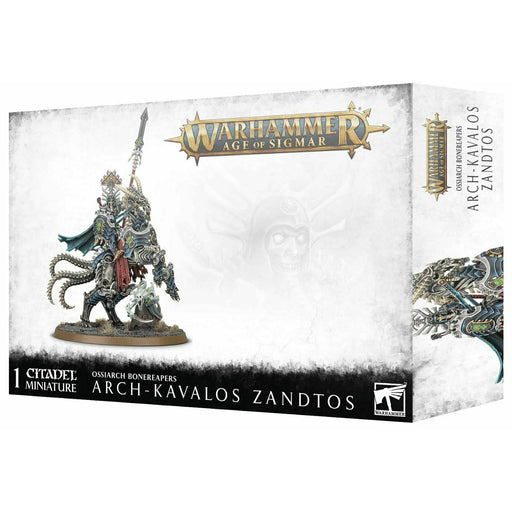 Warhammer Ossiarch Bonereapers ARCH-KAVALOS ZANDTOS DARK LANCE OF OSSIA New | TISTAMINIS