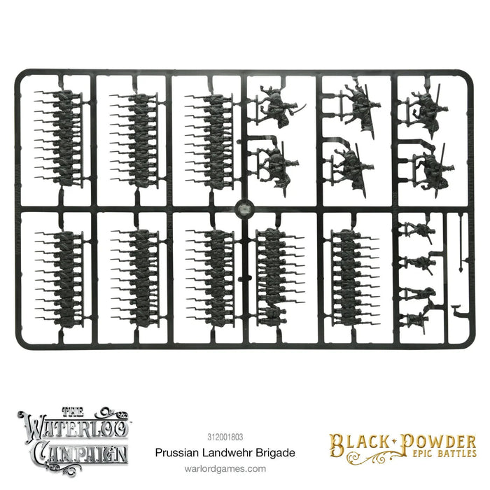 Epic Battles: Waterloo - Prussian Landwehr Brigade New - Tistaminis