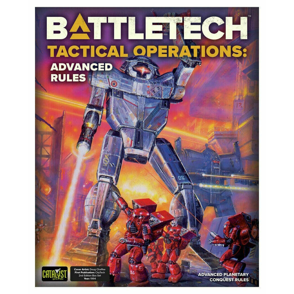 BattleTech Tactical Operations: Advanced Rules New - TISTA MINIS