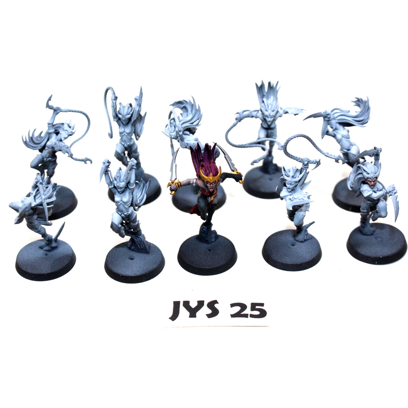 Warhammer Dark Elves Witch Elves - JYS25 - Tistaminis