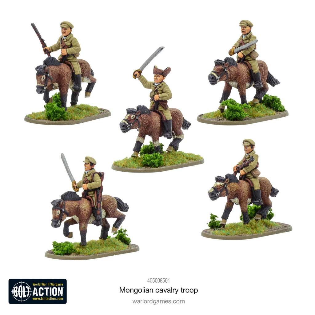 Bolt Action	Mongolian Cavalry Troop New - Tistaminis
