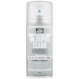 Gundam Mr. Hobby Mr Super Clear Semi-Gloss New - TISTA MINIS