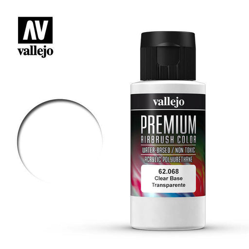 Vallejo Premium Color Paint Clear Base - VAL62068 - Tistaminis