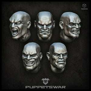Puppets War Bald heads New - Tistaminis