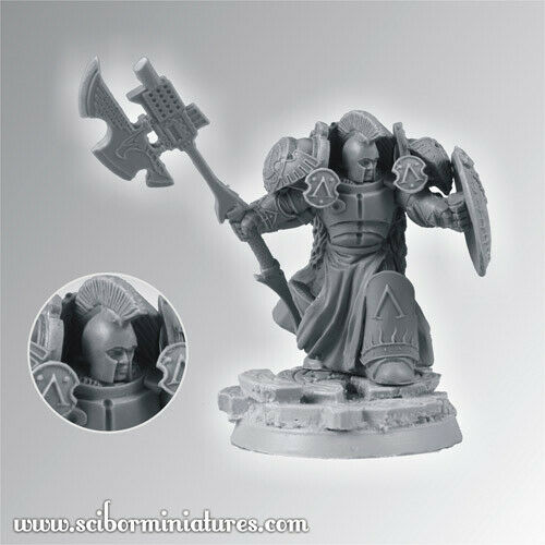 Scibor Miniatures 28mm Spartan SF Warrior #2 New - Tistaminis