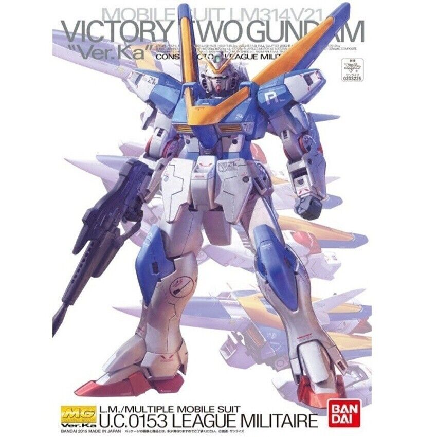 Bandai 	MG 1/100 V2 Gundam Ver.Ka New - Tistaminis