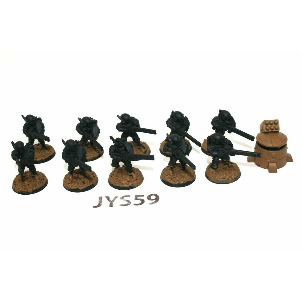 Warhammer Tau Fire Warriors WIth Turret - JYS59 - TISTA MINIS