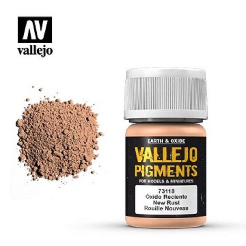 Vallejo Pigments Fresh Rust Pigment - VAL73118 - Tistaminis