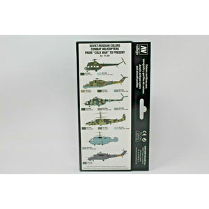 Vallejo Model Air Paint Set: Soviet/Russian Helicopters - VAL71601 | TISTAMINIS
