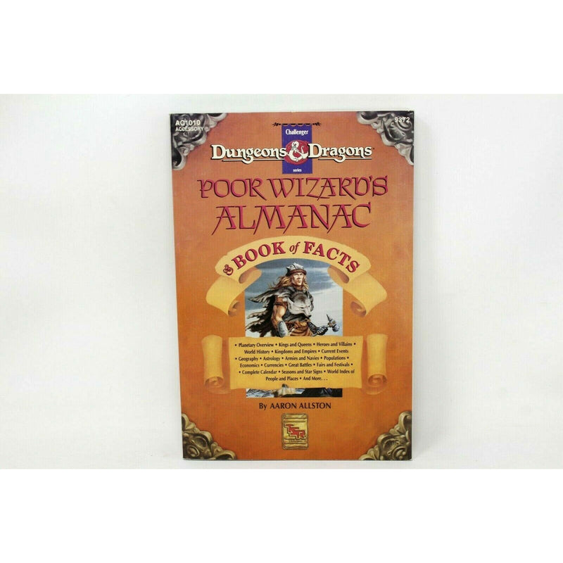 Dungeons and Dragons POOR WIZARDS ALMANAC - RPB4 - TISTA MINIS