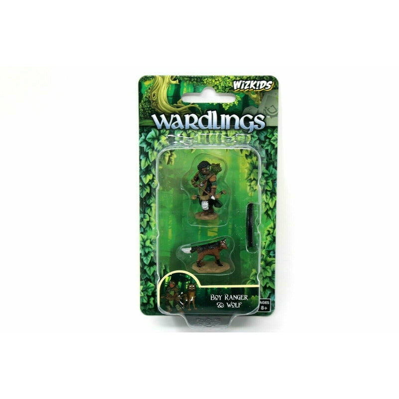 Dungeons and Dragons Wardlings Boy Ranger And Wolf New - TISTA MINIS