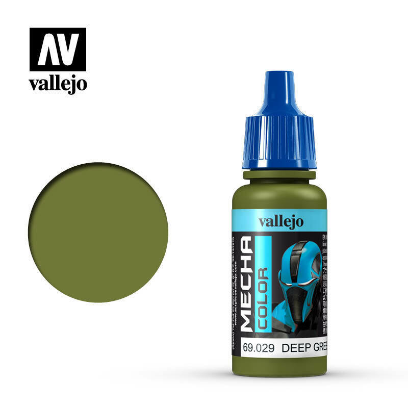 Vallejo Mecha Colour Paint Deep Green (69.029) - Tistaminis