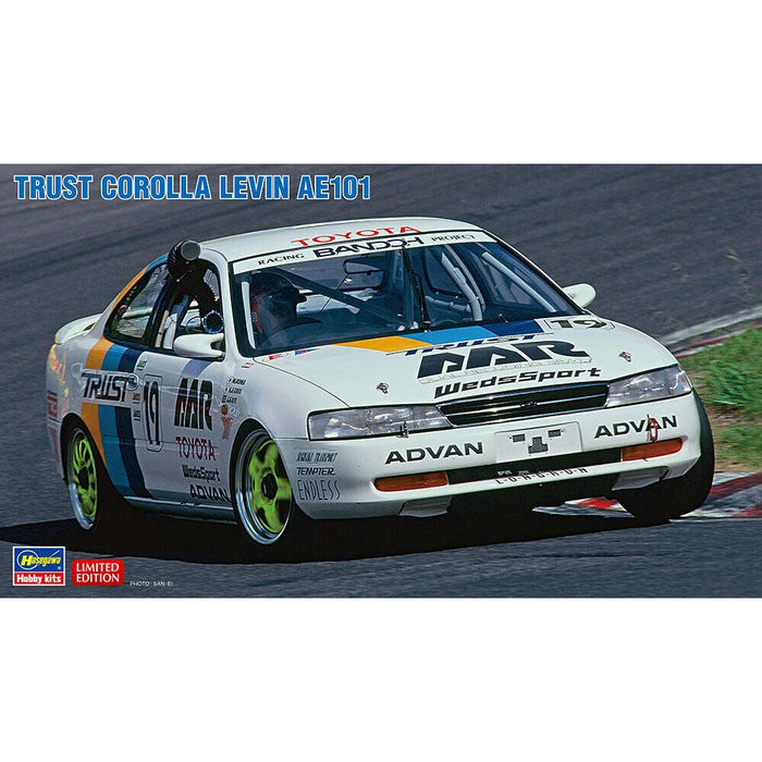 Hasegawa 1/24 Trust Corolla Levin AE101 New - Tistaminis