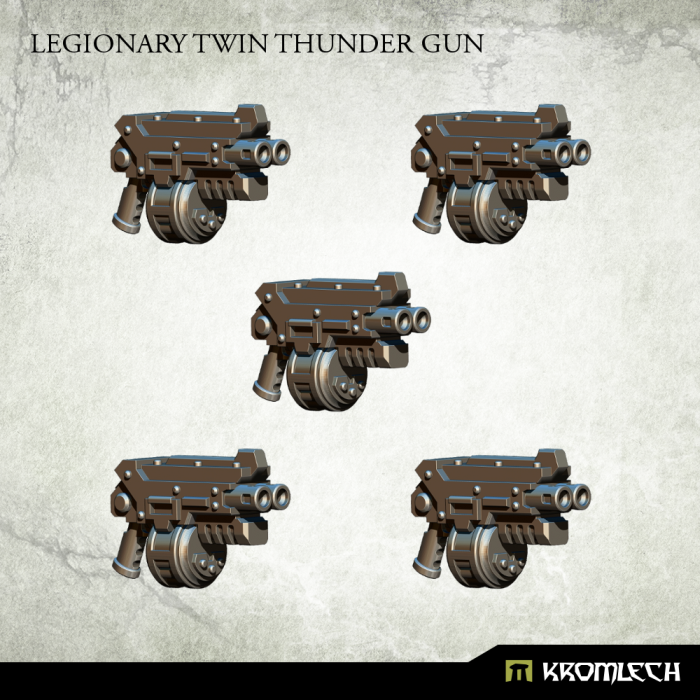 Kromlech Legionary Twin Thunder Gun (5) New - TISTA MINIS