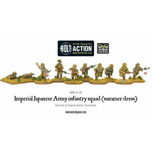 Bolt Action Imperial Japanese Army Infantry Squad  New - TISTA MINIS