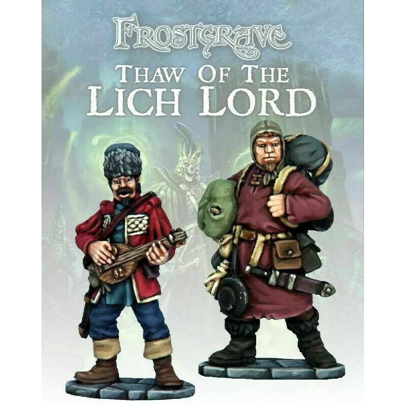 Frostgrave Bard & Pack Mule New - TISTA MINIS