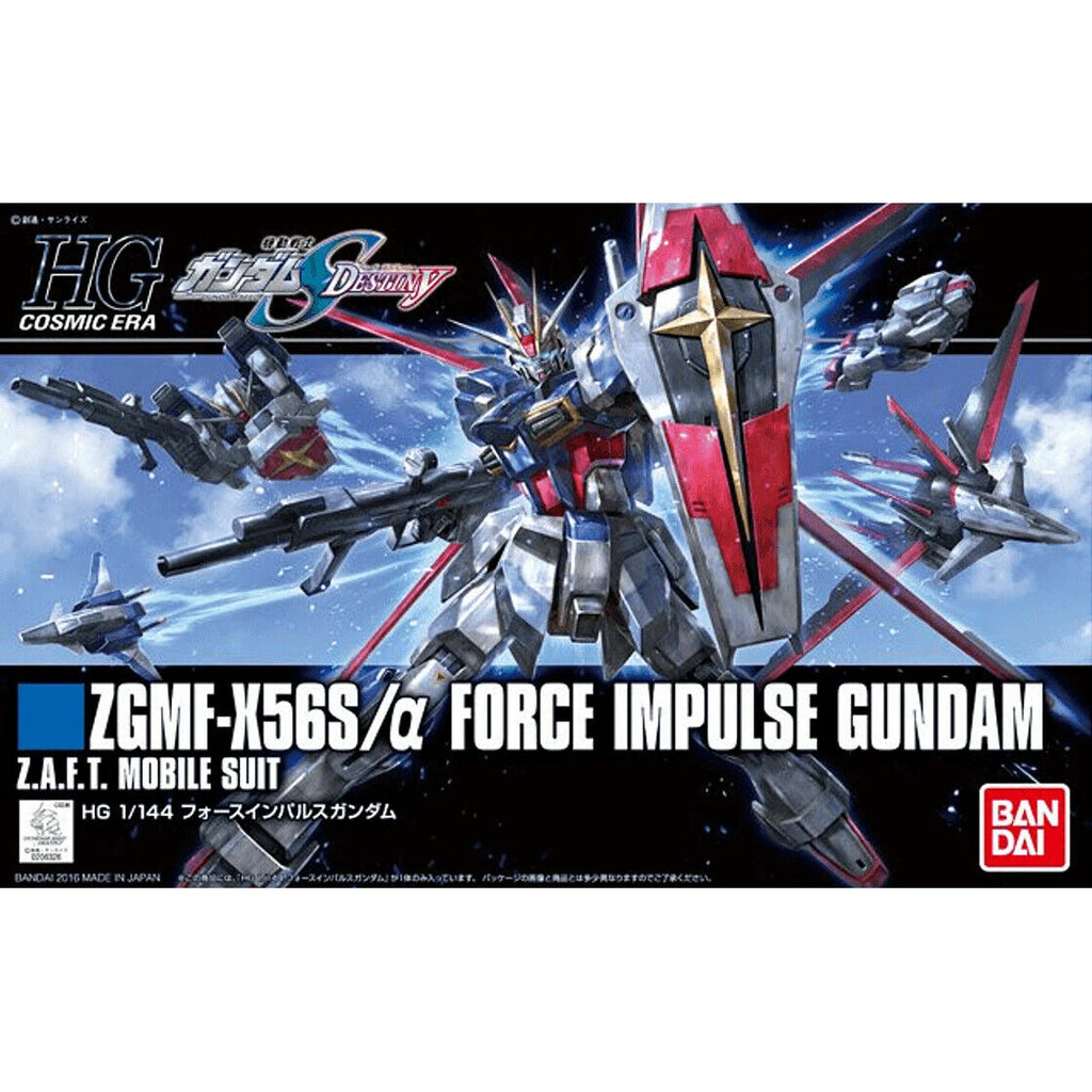 Bandai Gundam HGCE 1/144 #198 Force Impulse Gundam 'Gundam SEED Destiny' New - Tistaminis