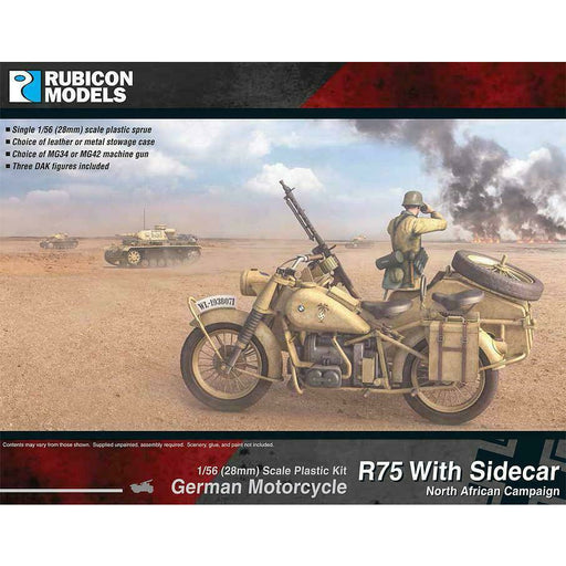 Rubicon German German Motorcycle R75 with Sidecar (DAK) New - Tistaminis