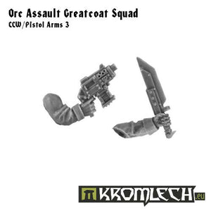 Kromlech Orc Assault Greatcoat Squad New - TISTA MINIS